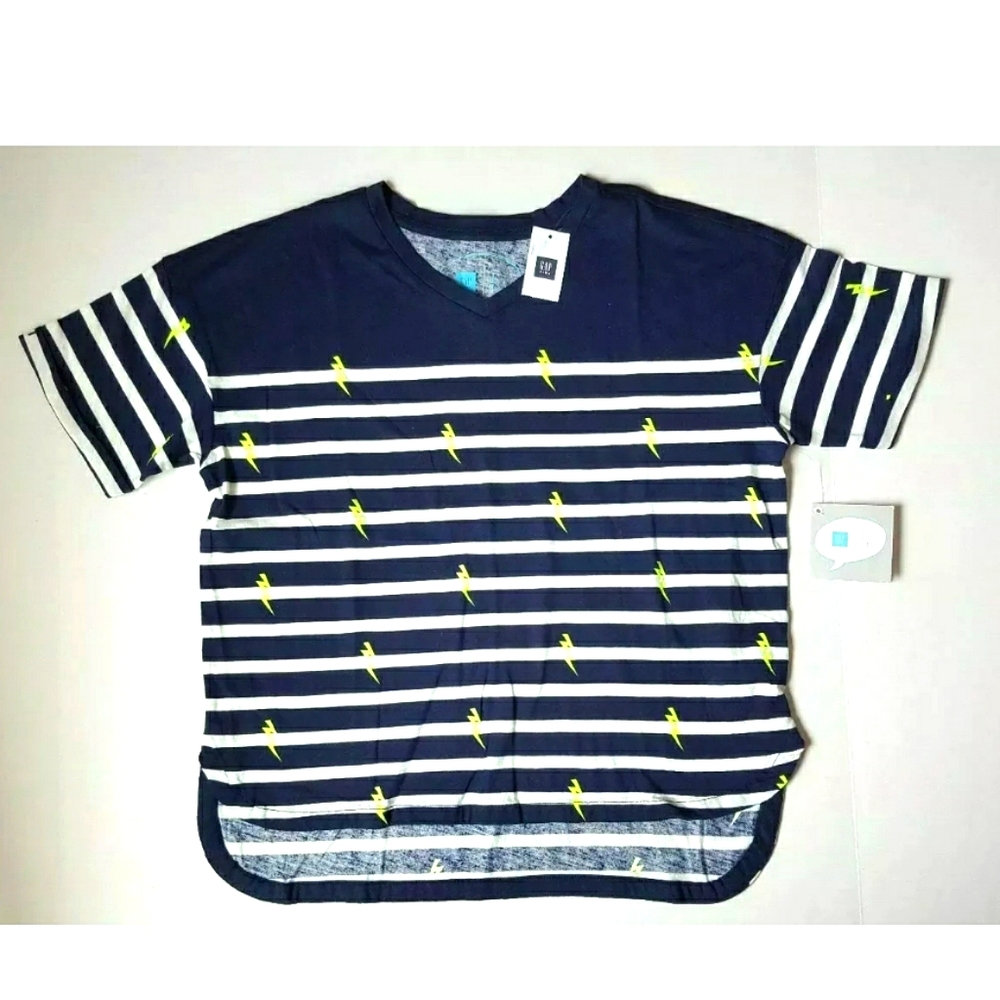 Gap kids ED lightning bolt short sleeve tshirt